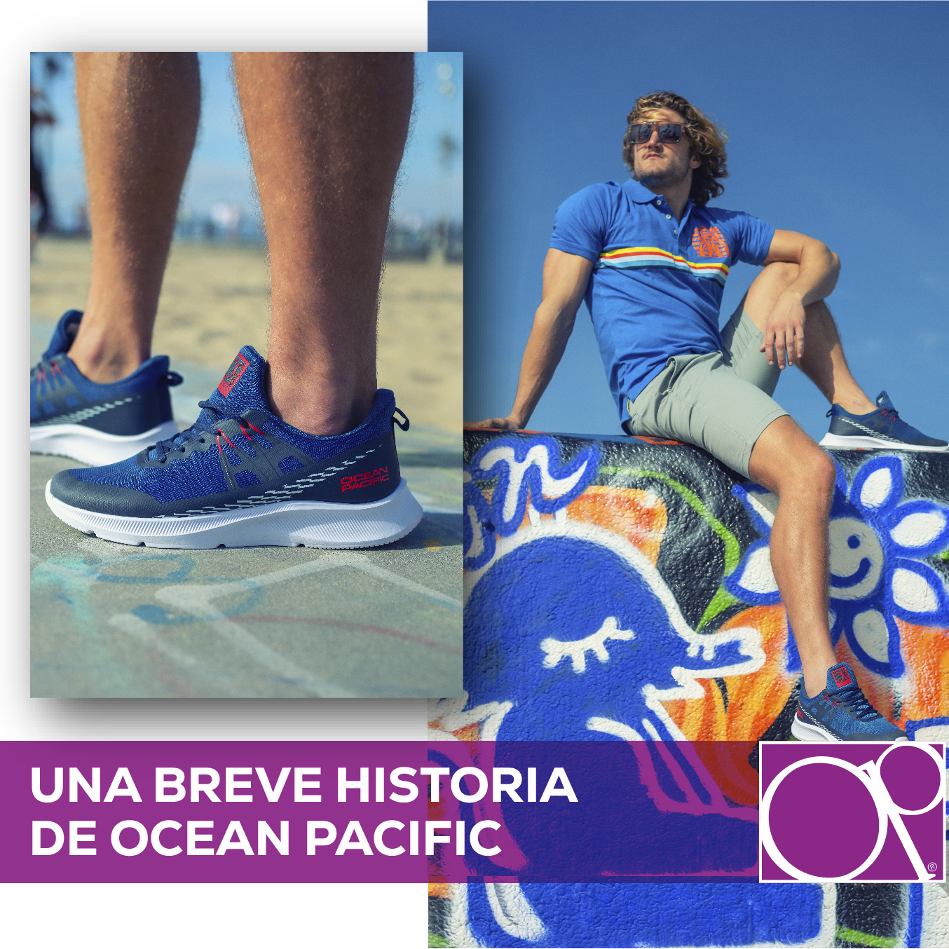 Ocean Pacific - Zapatos Deportivos, DEPORTIVO